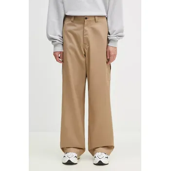 Bavlněné kalhoty AMBUSH Travertine BMCF003F24FAB0016100 béžová 12X, vel. M