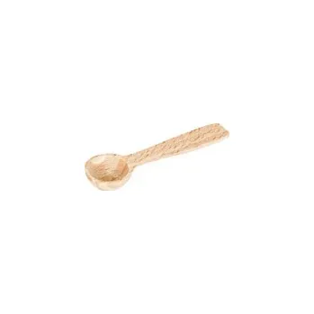 Příbor Malá dřevěná lžička Cherry Wood 7,5 cm