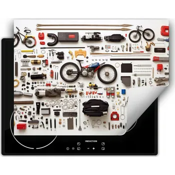 Obraz Ochranná podložka na indukční varnou desku dekorativní, rolovací do kuchyně, potisk 70x52 wm0324