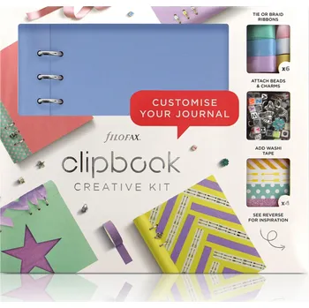 Kancelářské potřeby Filofax Filofax, Kreativní set Clipbook, A5 Barva: Pastelově modrá