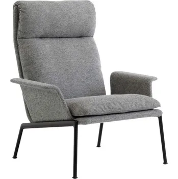 Křeslo &Tradition Křeslo Muno LN17 High Back w. Arms, Hallingdal 126/black