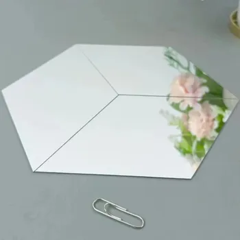 Samolepící dekorace Zrcadlové samolepky na zeď (32 kusů), 40569