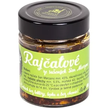 Omáčka 1 Pesto ze sušených rajčat San Marzano 100g Hradecké delikatesy