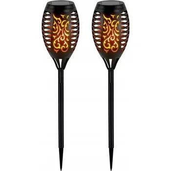 Venkovní osvětlení Solární lampa zapichovací SuperLED černá 78 cm 1 ks