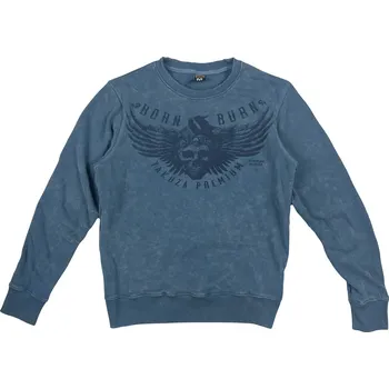 Pánská mikina YAKUZA 3821 B - tmavě modrá - 3XL