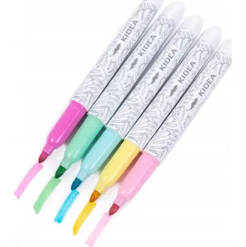 Fixy Kidea popisovače barevné fixy na psaní, mix 5 ks