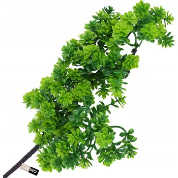 umělá květina Sztuczne liście zielone dekorační větvička na aranžování kompozic