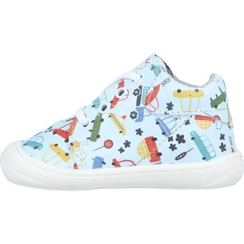 Dětská treková obuv Jonap Kid světle modrá autíčka Velikost: 20