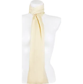 Šátek Dámský lehký obdélníkový šál 37515 - smetanové barvy 7200617-18