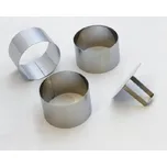 SCHNEIDER Formy na semifreda, kolečko - sada, nerez