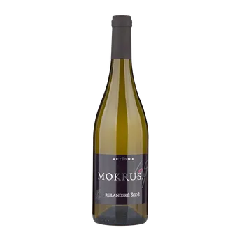 Rulandské šedé 2024, pozdní sběr, Vinařství Mokruša, suché