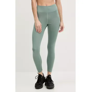 Dámské legíny Tréninkové legíny Puma Move zelená barva, hladké, 526692 97X, vel. M