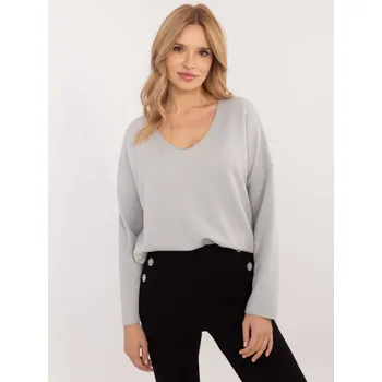 Dámská košile Halenka DHJ BZ 19238.26 světle šedá jedna velikost