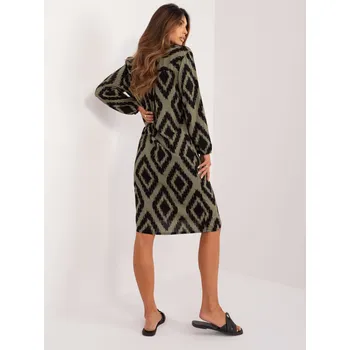 Dámské šaty Šaty D73771M30427B khaki M