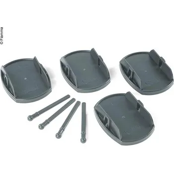 Příslušenství ke karavanu Talíře Pro nosné talíře 4 kusy. Nosnost 650kg/kus šedá