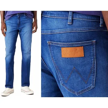 Pánské džíny Wrangler Greensboro pánské džíny rovného střihu velikost 38/36