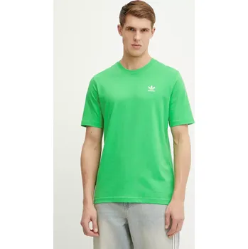 Pánské tričko Bavlněné tričko adidas Originals Trefoil JN0235 zelená 70X, vel. S