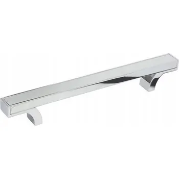 Nábytkové kování Klasická Nábytková Úchytka Rozteč 224 MM STŘÍBRNÁ