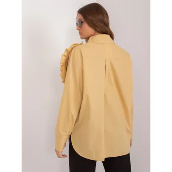 Dámská košile Košile LK KS 509612.28 tmavě žlutá L/XL