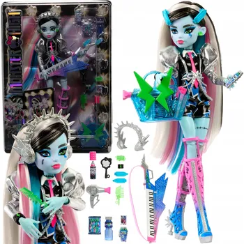 Panenka Panenka Mattel Monster High Amped Up Frankie Stein 29 cm