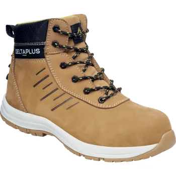 Pracovní obuv Kotníková pracovní obuv Delta Plus Saga 2 S3S SR FO Barva: Hnědá, Velikost boty: 44