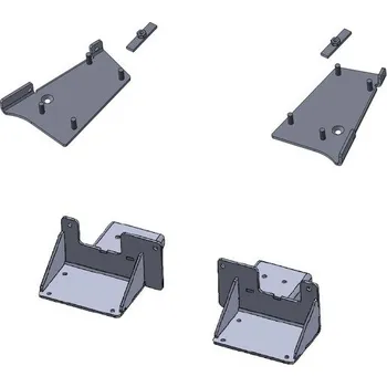 Příslušenství ke karavanu Sada adaptérů X290 E6 s náhradní pneumatikou a nádrží před zadní nápravou