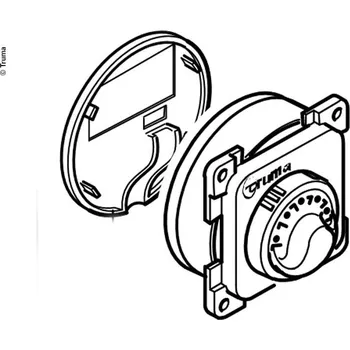 Příslušenství ke karavanu Ovládací panel Ultrastore