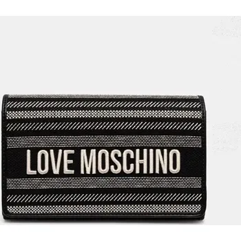 Kabelka Kabelka Love Moschino černá barva, JC4241PP0MKO100A 99A, vel. ONE SIZE