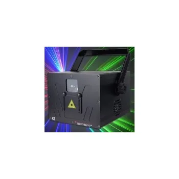 Laser Plnobarevný RGB laser 2 W, 20 kpps, DMX, ILDA