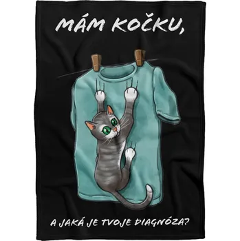 deka Deka 200 x 140 cm - Mám kočku