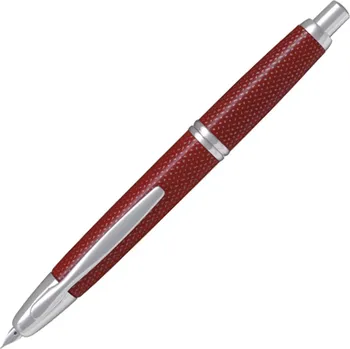Pilot Pilot, Plnicí pero Capless Rhodium Graphite, (F) tenký Barva: Červená