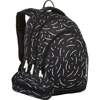 Školní batoh Bagmaster - Sada pro studentku DIGITAL 23 A SET (batoh+pouzdro) + gumovací pero Pilot Frixion