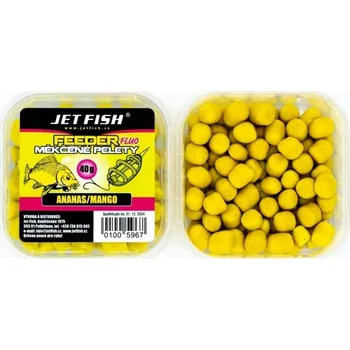 Fluo měkčené pelety Jet Fish 40g - Kukuřice