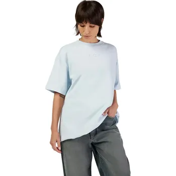 Dámské tričko Tričko Fox Wms Wordmark OS SS pale blue L 2025 - Odesíláme do 24 hodin