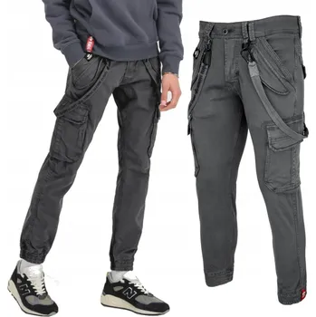 Pánské kalhoty Kalhoty Alpha Industries Utility Pant grey 31