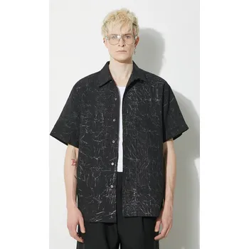 Pánská košile Košile Han Kjøbenhavn pánská, černá barva, relaxed, M-133651 M.133651 99X, vel. 50