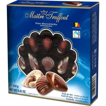 Čokoláda MAITRE T. Pralinky Mořské plody 250g
