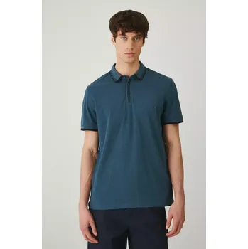 Polo tričko Medicine pánské, tyrkysová barva RS25.POM071 69M, vel. L