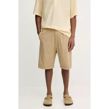 Pánské kraťasy Bavlněné šortky BARENA VENEZIA Camicia Mola PAU5096.2763 zelená 81X, vel. 54