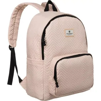 Městský batoh Cestovní batoh PT7771 (Dámský prostorný cestovní batoh 41 x 30 x 17 cm, béžový)