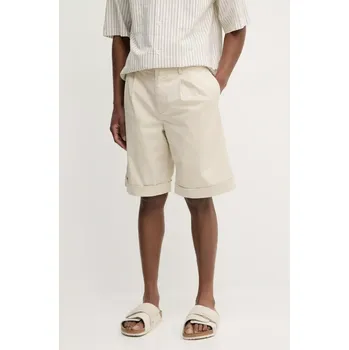 Kraťasy BARENA VENEZIA Camicia Mola PAU5095.2672 béžová 01X, vel. 48
