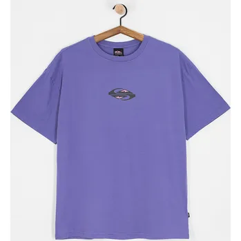 Pánské tričko Quiksilver Global Heat (dusted peri) XL, fialová