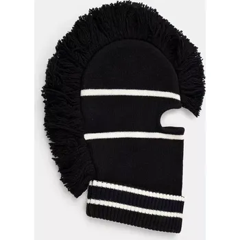 Kukla Kukla AMBUSH Fringe Knit Balaclava BMLC001F24KNI0011031 černá 99X, vel. ONE SIZE