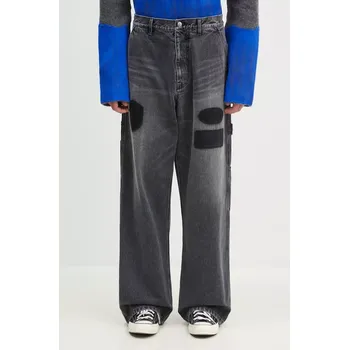 Pánské džíny Džíny AMBUSH Denim Work Pants BMYB004F24DEN0011100 černá 99X, vel. 34