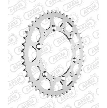 Nářadí na motocykly 12323-48 ROZETA ZADNÍ MOTO. OCELOVÁ, POZINKOVANÁ STŘÍBRNÁ AFAM