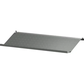 police String Police String Shoe Shelf Metal 78 x 30, dark grey