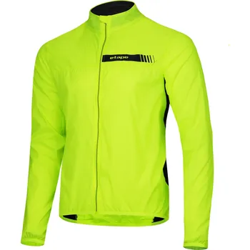 Cyklistická bunda Etape Bora 2.0 žlutá fluo
