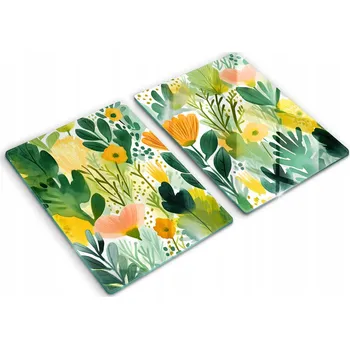 Obraz Krájecí deska Wallfluent sklo 2 ks