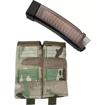 Fast kydex samosvorná dvoj sumka EVO 3 scorpion / MP5 / MP7 molle - Multicam