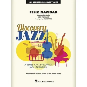 José Feliciano: Feliz Navidad (snadné noty pro jazzový soubor, party, partitura)